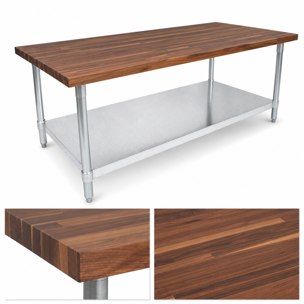 Edge Grain Flat Top