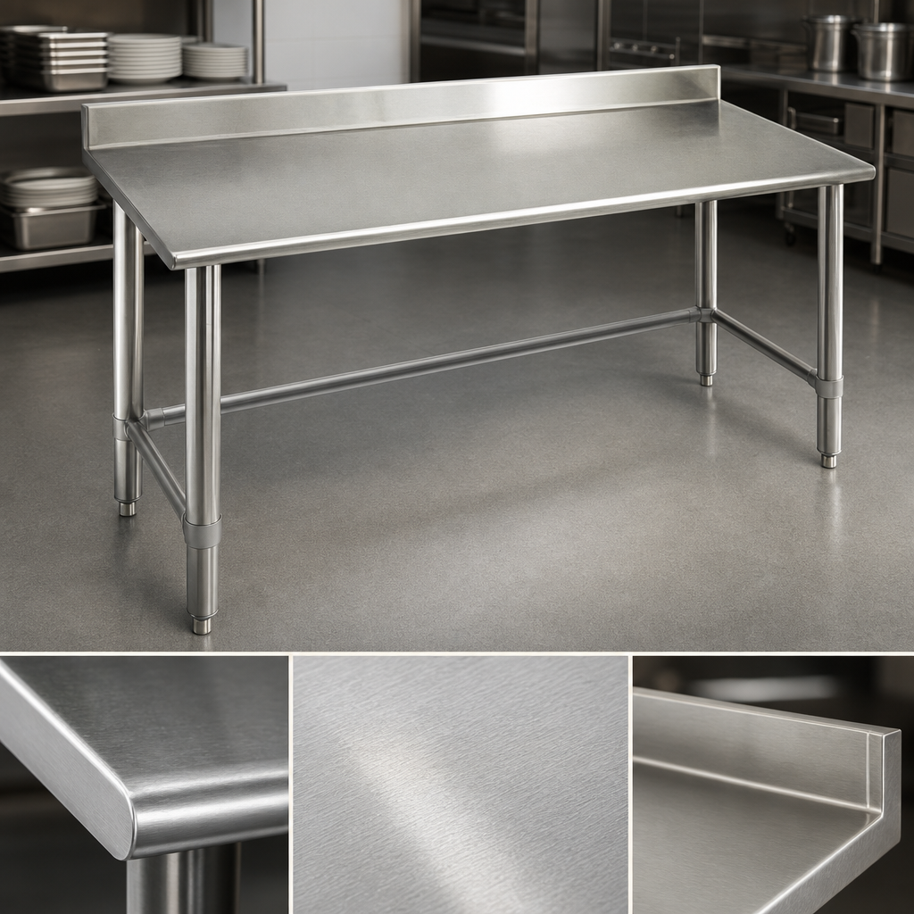 16-Gauge 300 Series Stainless Steel Top