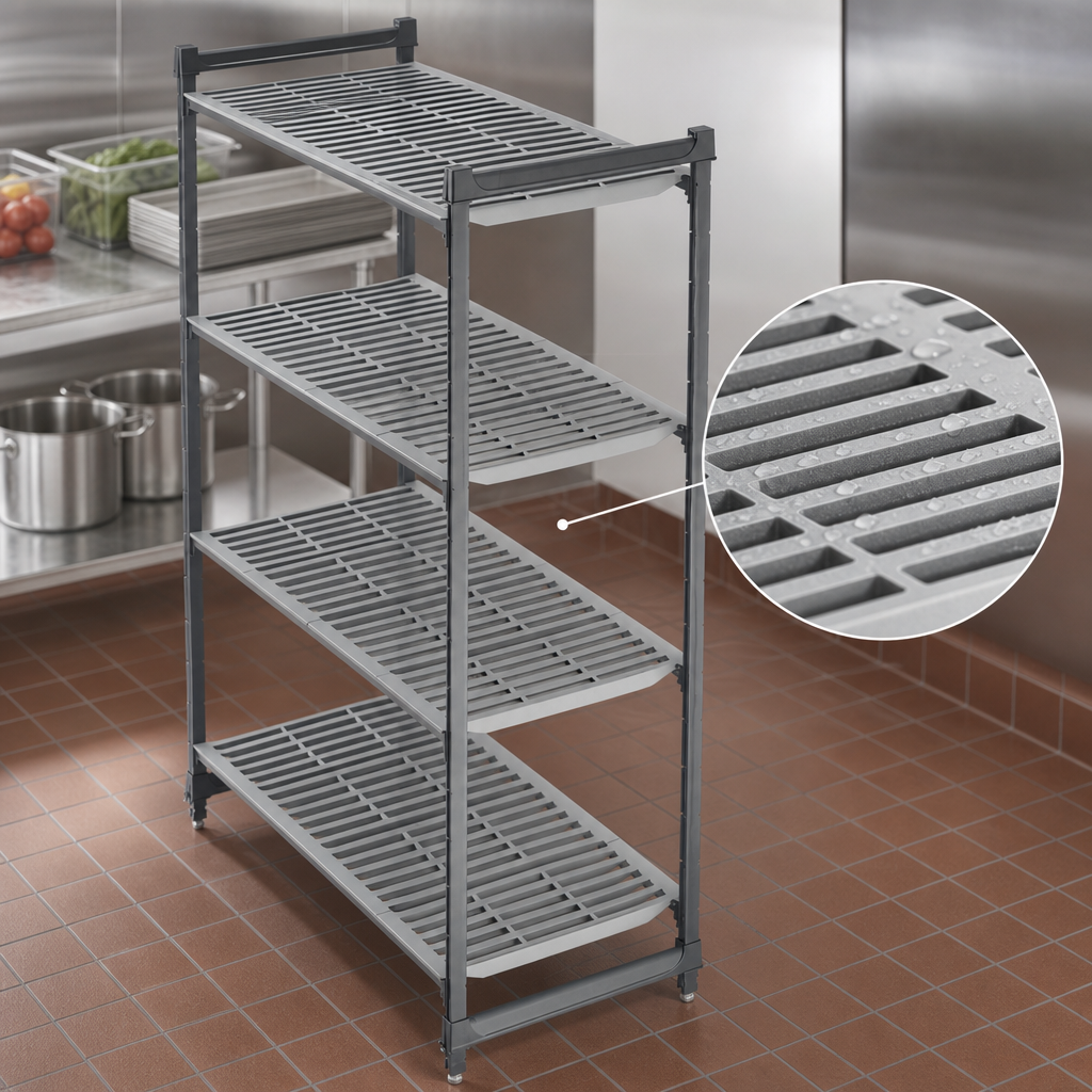 Vented Polypropylene Shelf Plates