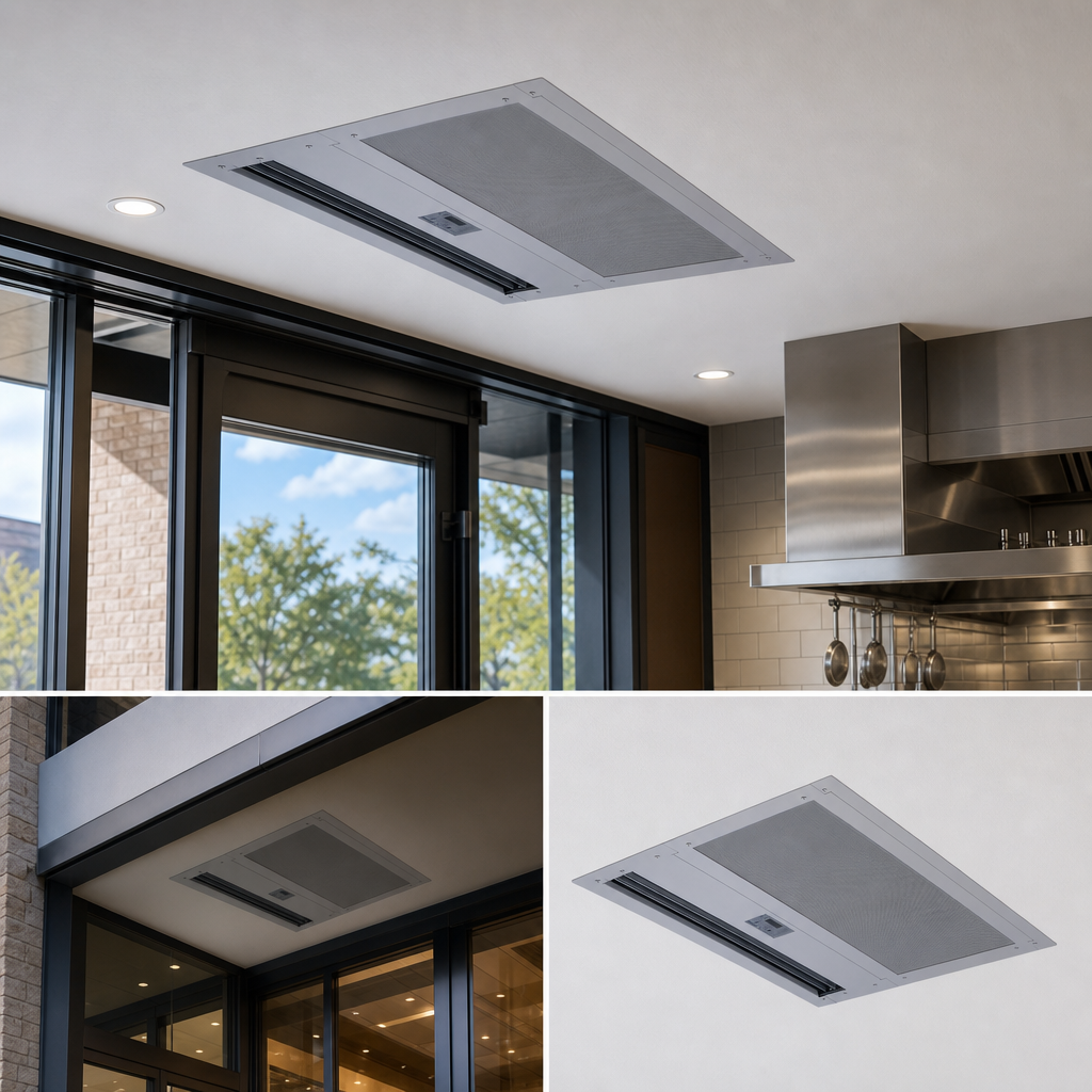 Recessed Ceiling-Mount Design