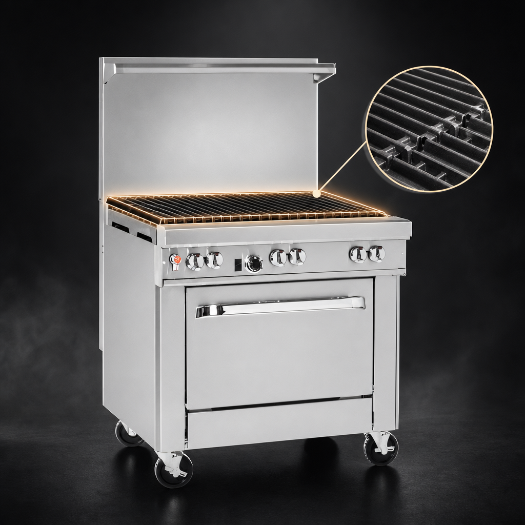 36-Inch Charbroiler Top
