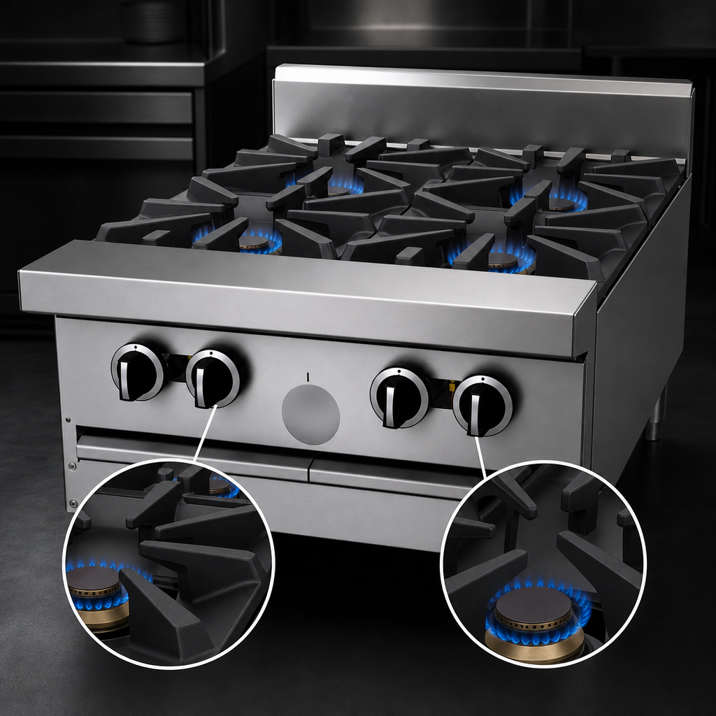 Cast-Iron Top and Ring Grates