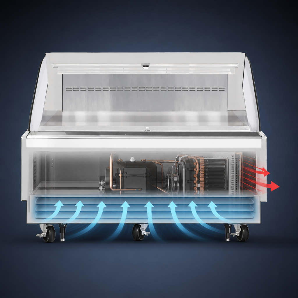 Self-Contained Bottom-Mount Refrigeration