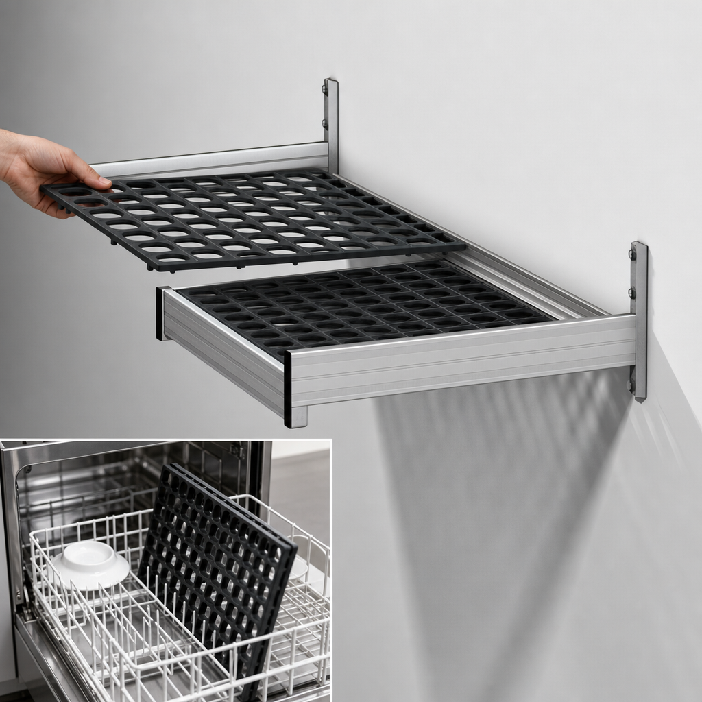 Vented Polymer Shelf Inserts