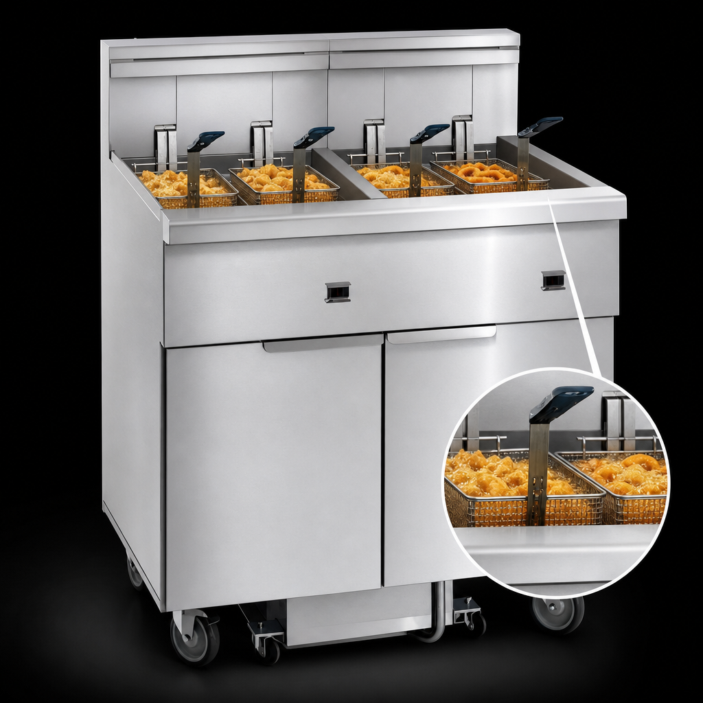 Four Fry Pots