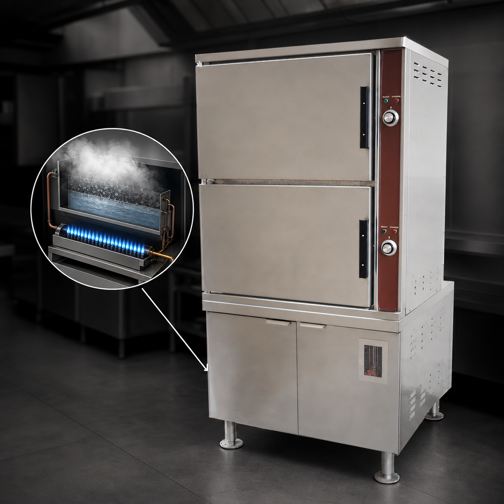 Gas-Heated Steam Boiler