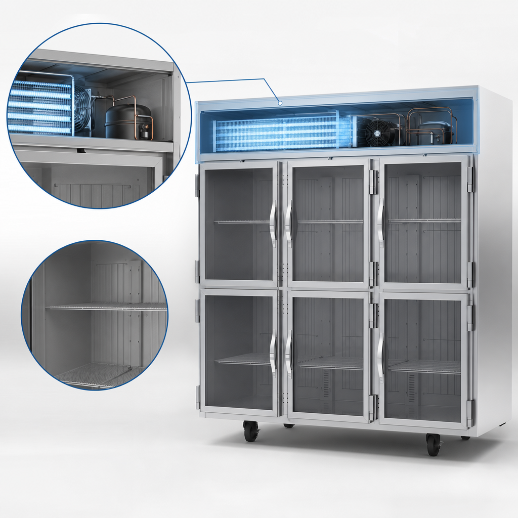 Top-Mounted Self-Contained Refrigeration