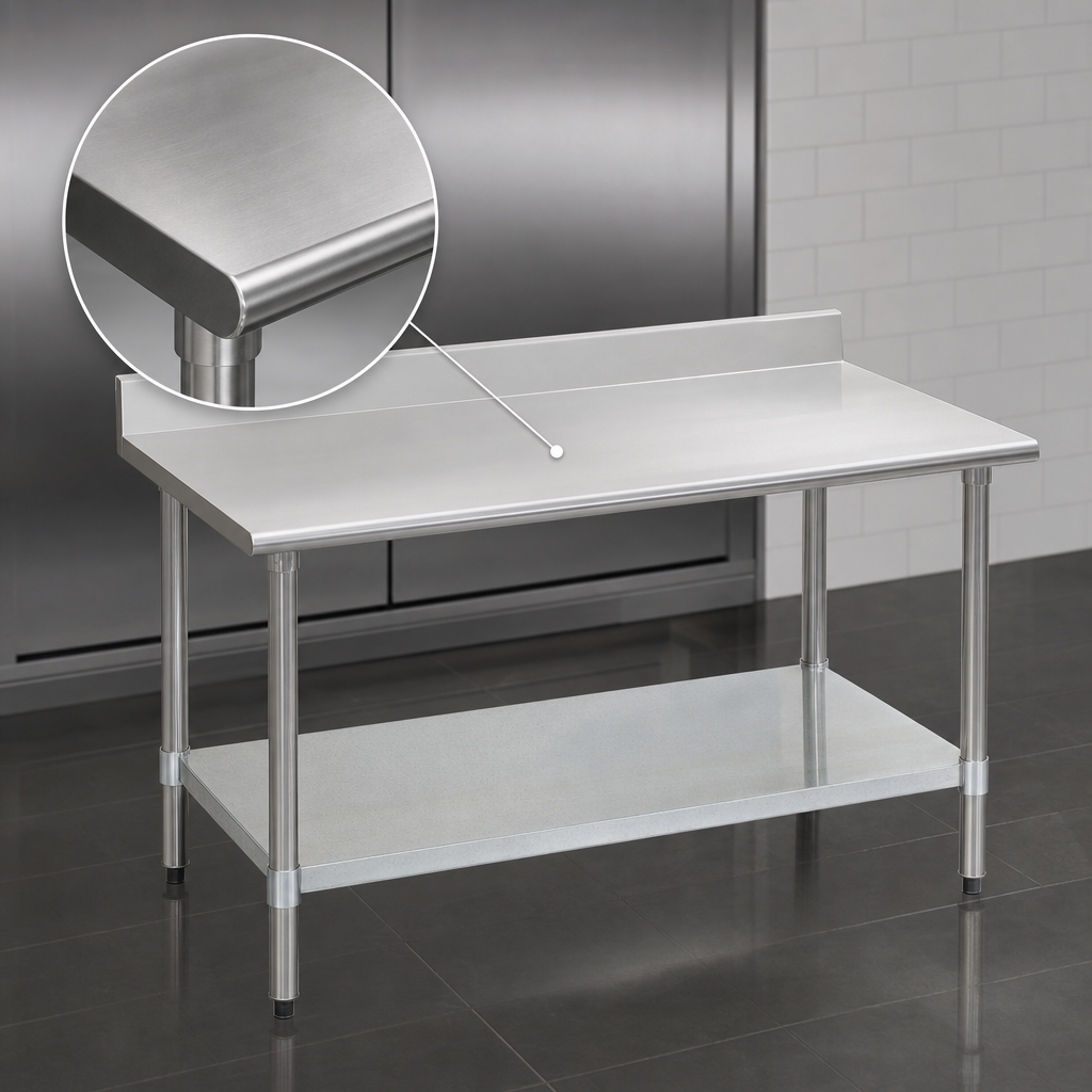 14 Gauge 300 Series Stainless Steel Top