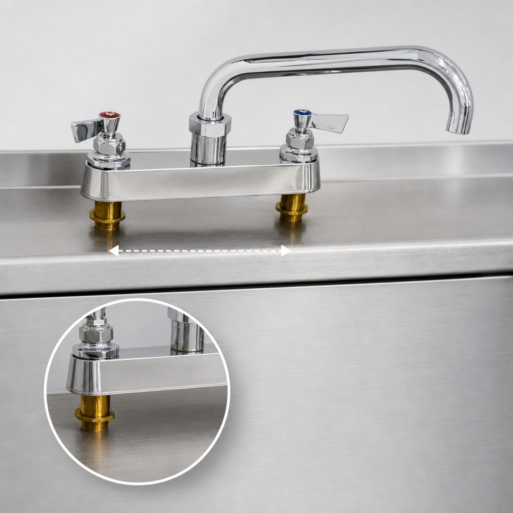 8-Inch Deck Mount