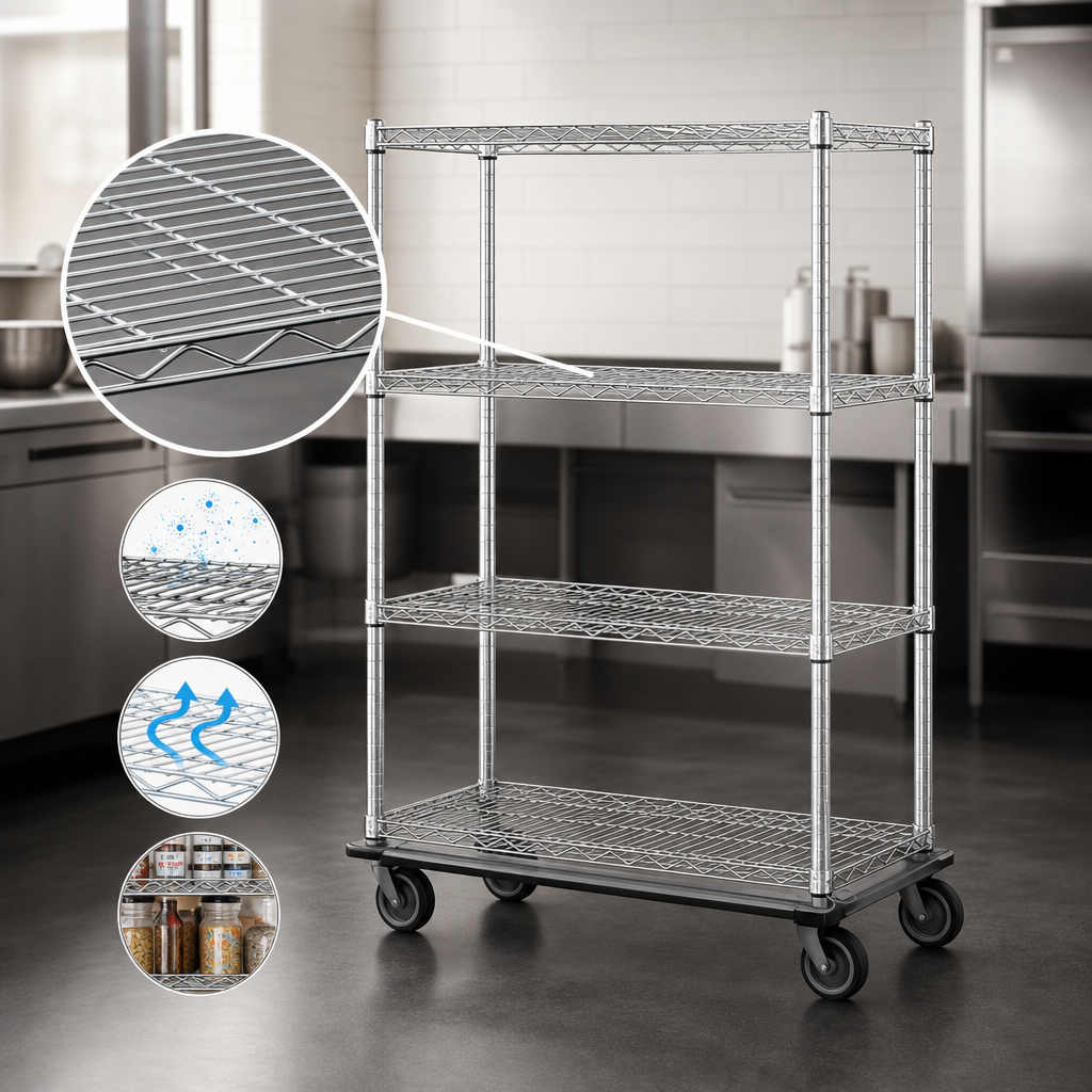Open Wire Shelf Design