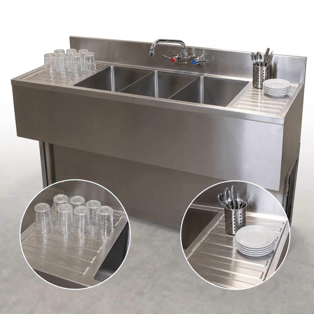 Dual Stamped Drainboards