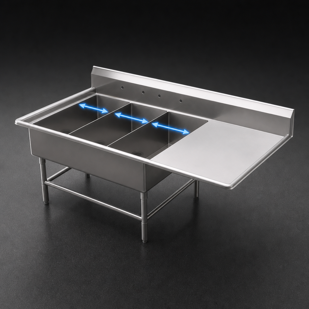 Three Large Compartments