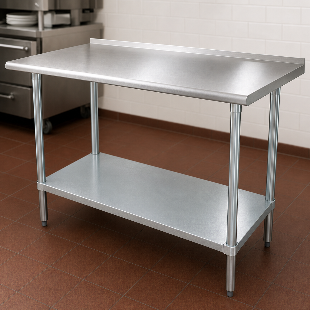 16-Gauge 304 Stainless Steel Top
