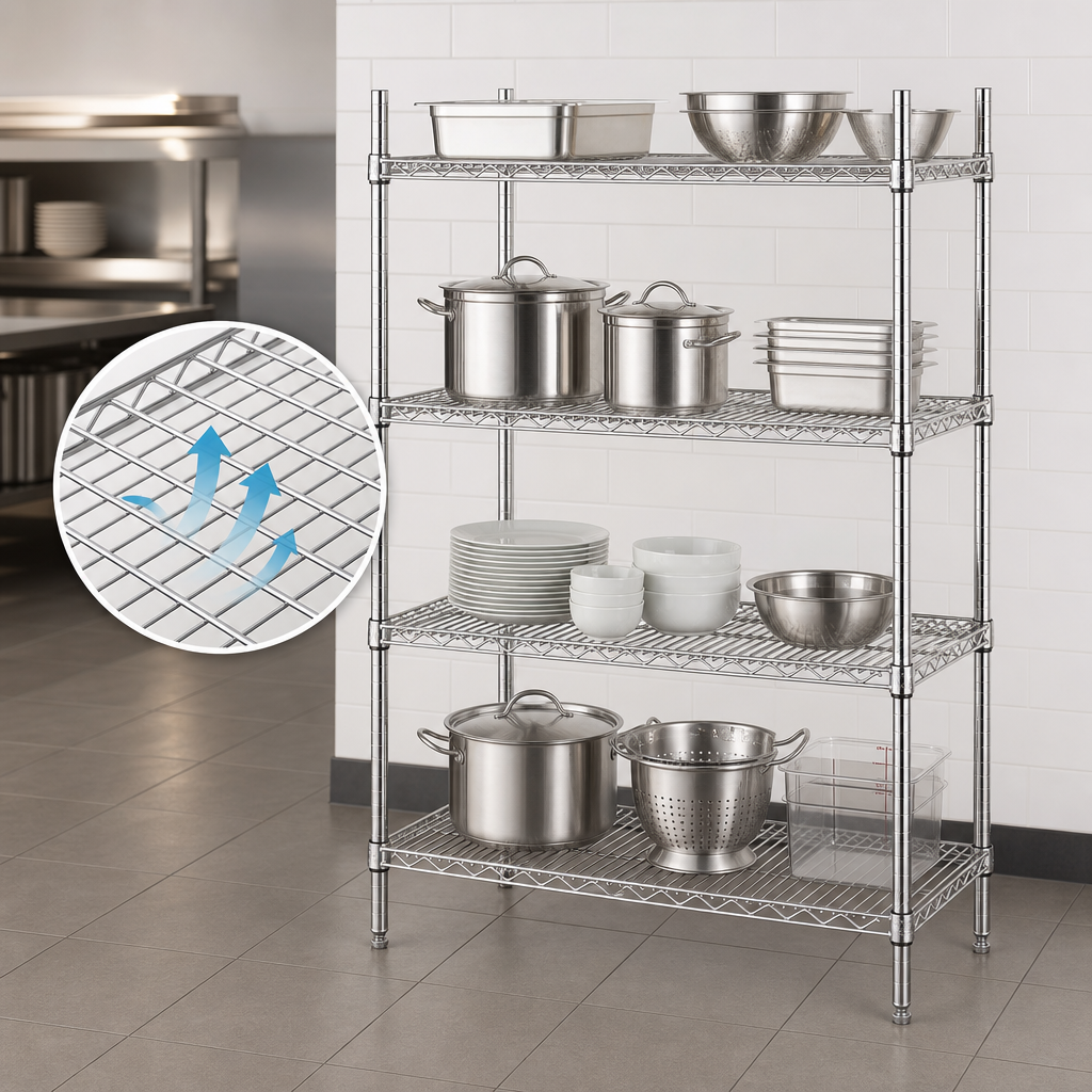 Four Wire Shelves