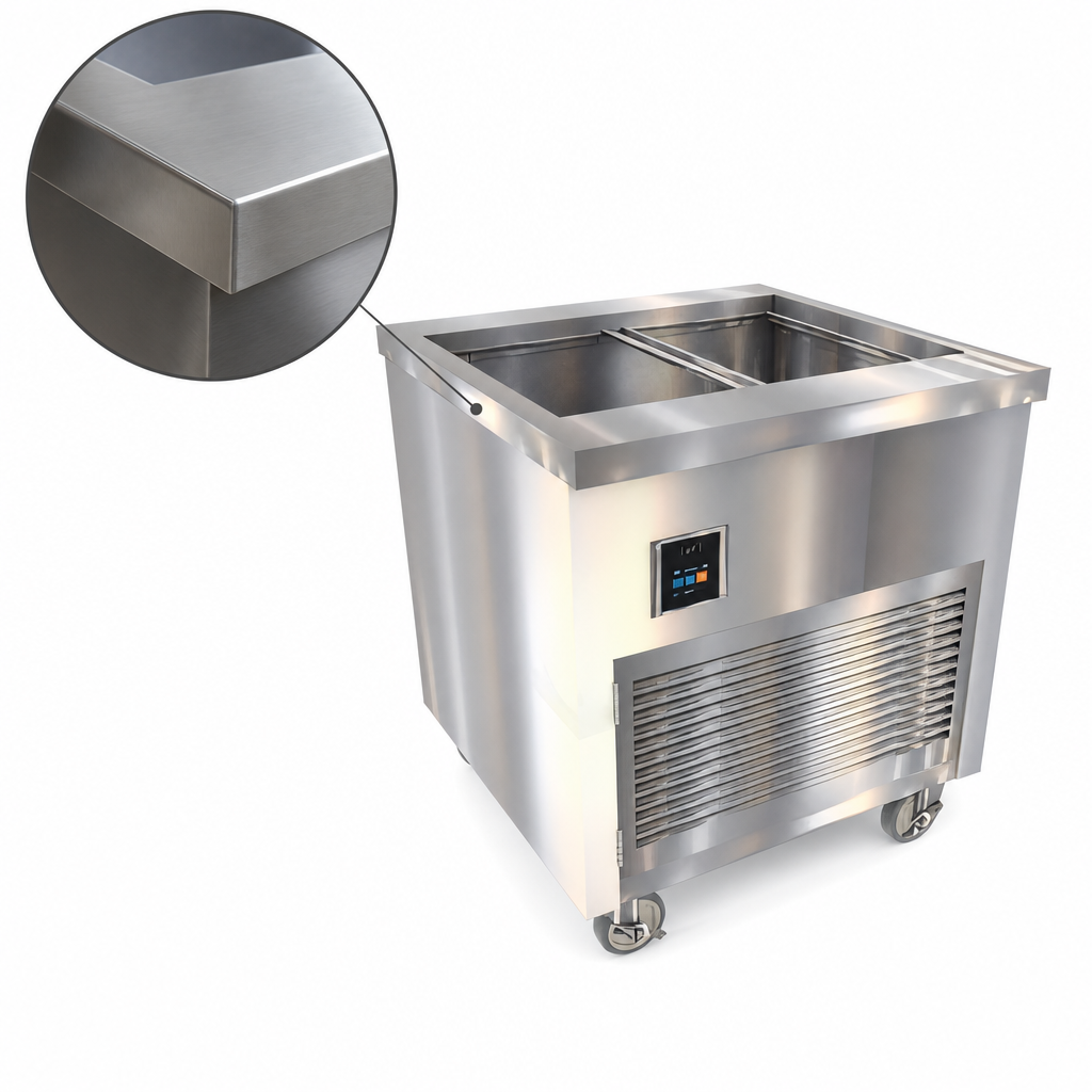 16 Gauge Stainless Steel Top