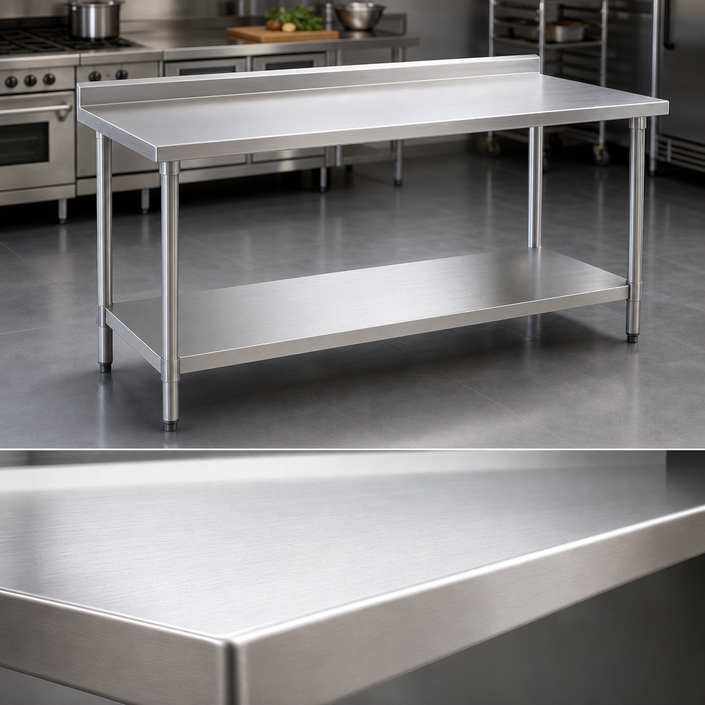 14-Gauge 300 Series Stainless Steel Top