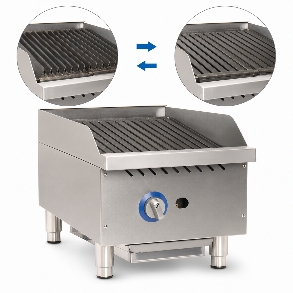 Reversible Cast Iron Grates