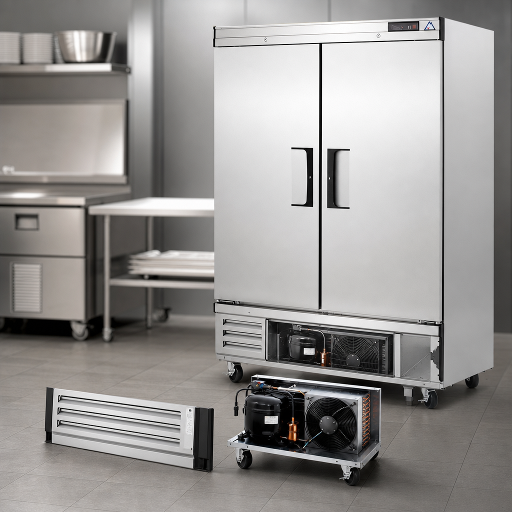 Bottom-Mounted Self-Contained Refrigeration