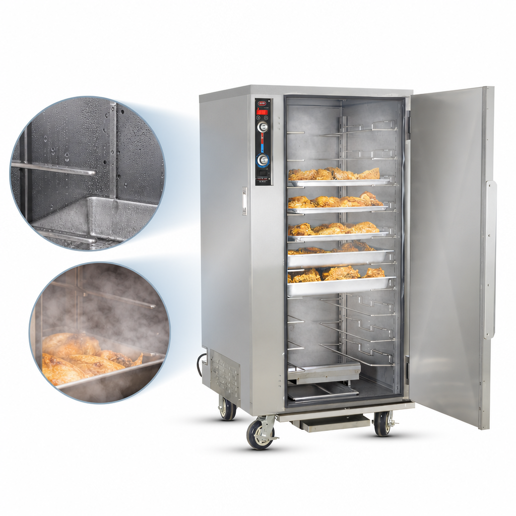 Built-In Moisture-Temp System