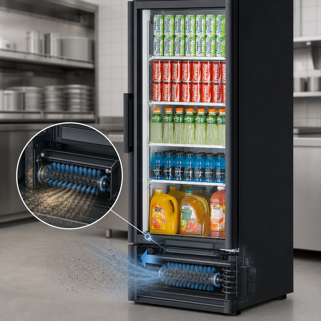 Self-Cleaning Condenser