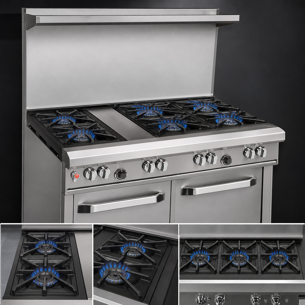 Seven-Burner Top