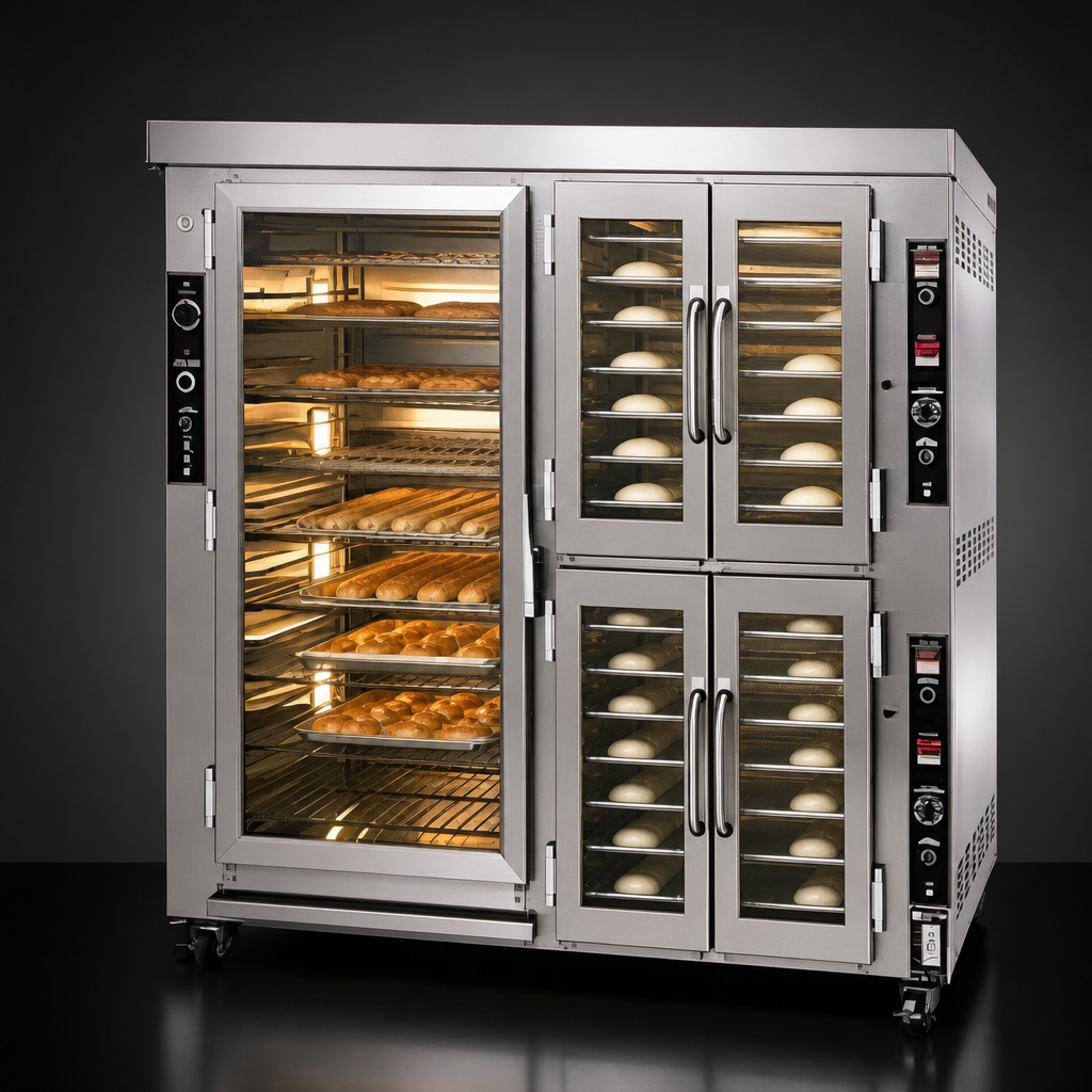 Side-by-Side Oven and Proofer