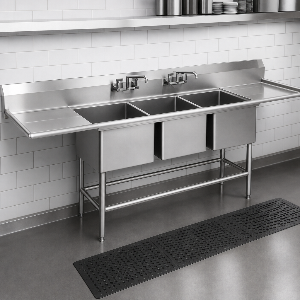 Three-Compartment Bowl Layout