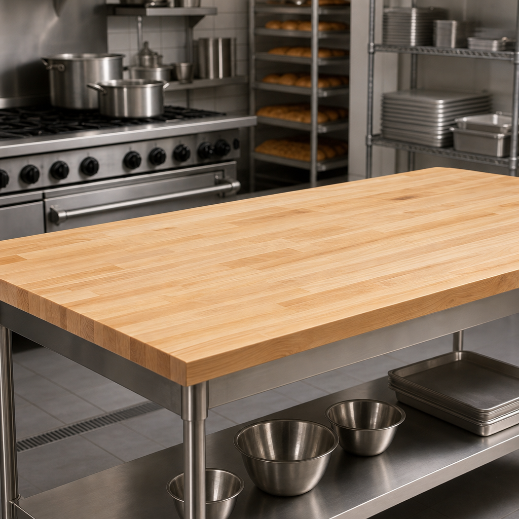 Edge Grain Flat Top