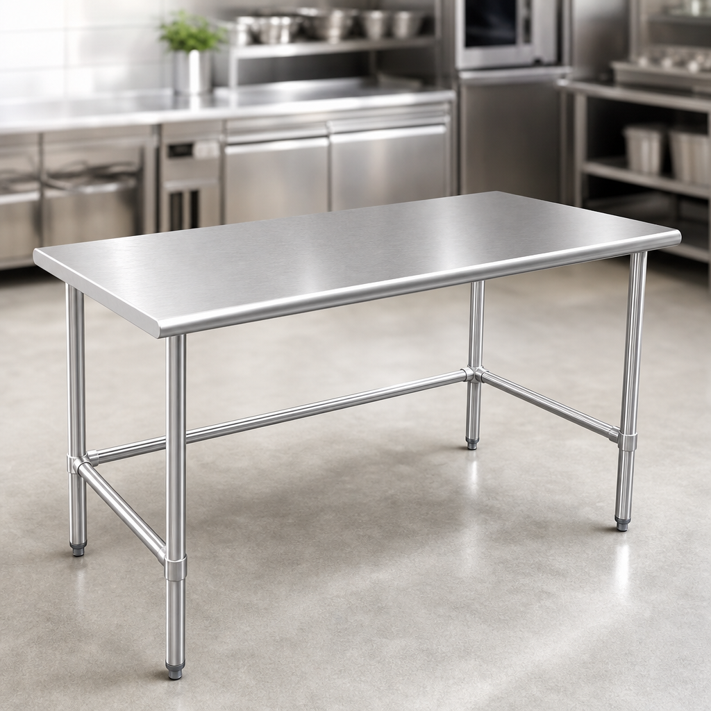 Reinforced Stainless Steel Top