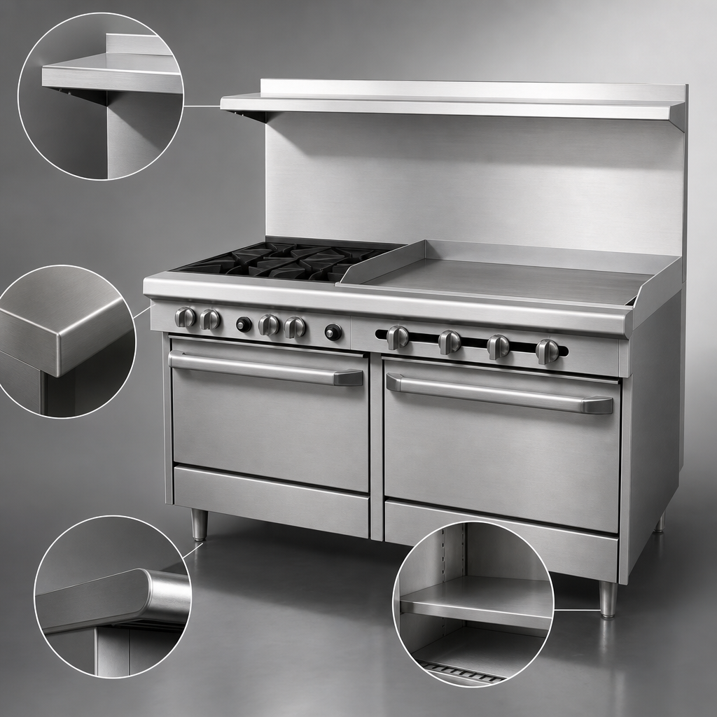 Heavy-Duty Stainless Steel Construction