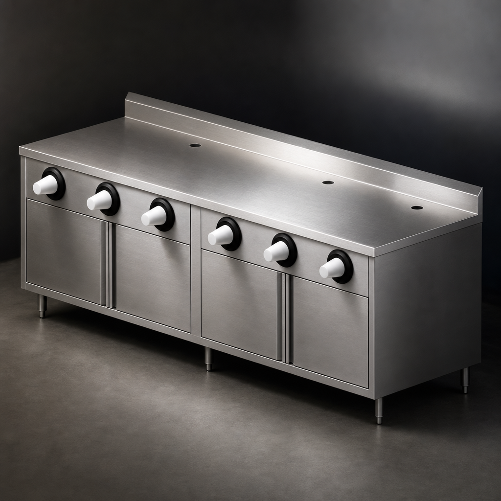 14-Gauge 304 Stainless Steel Top