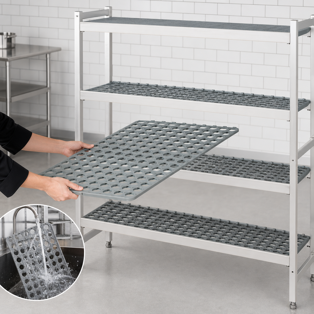 Removable Polymer Shelf Inserts