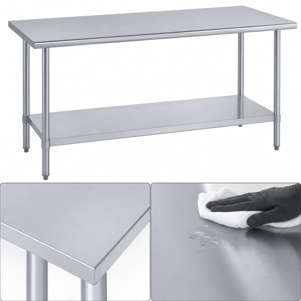16-Gauge 400 Series Stainless Steel Top