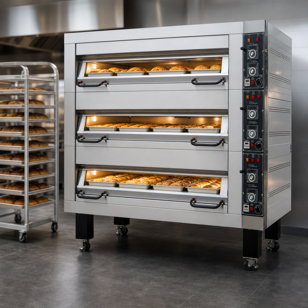 Four-Deck, Four-Pan-Wide Capacity