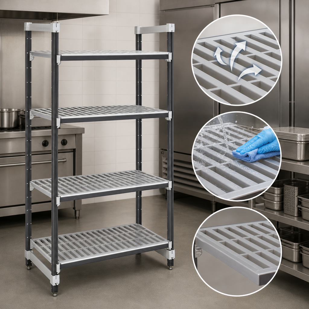 Vented Reinforced Shelf Plates