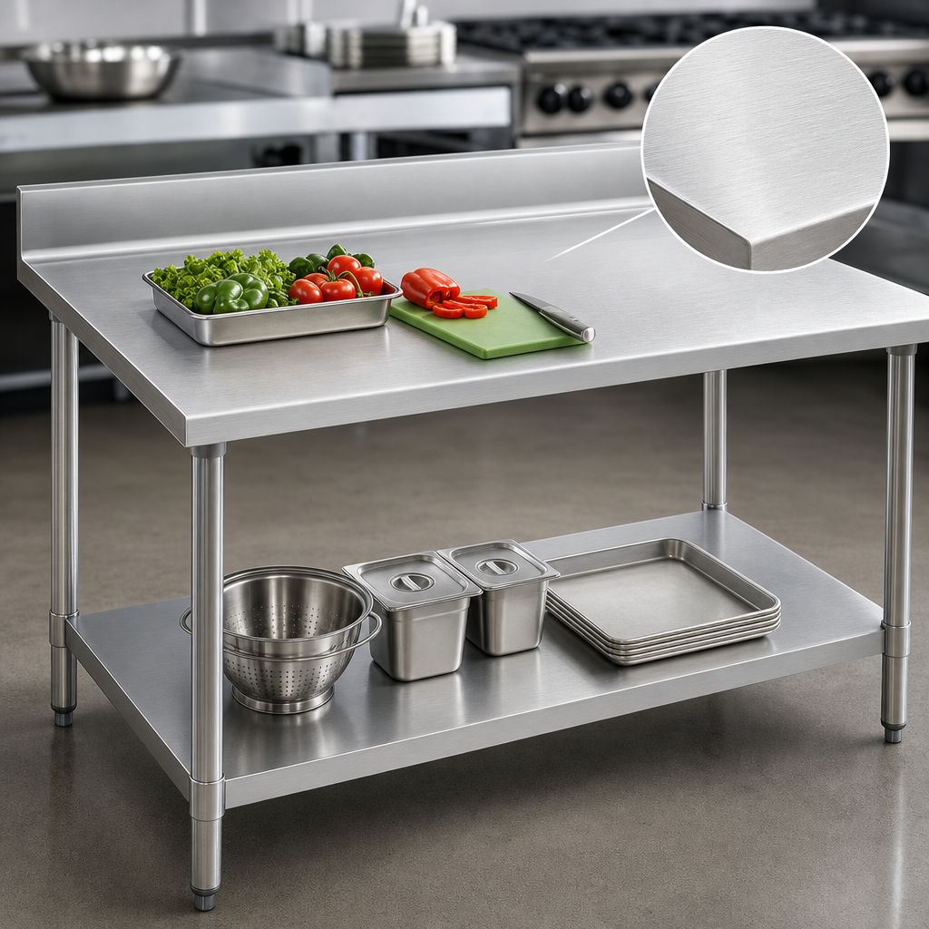 16-Gauge 300 Series Stainless Steel Top