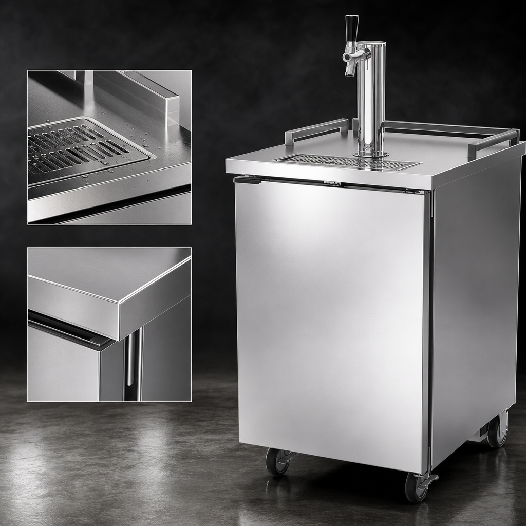 Stainless Steel Exterior And Top