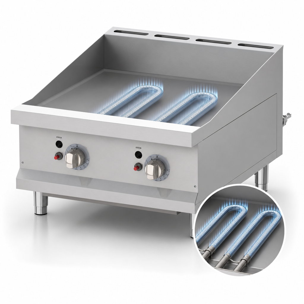 Two U-Shaped Burners
