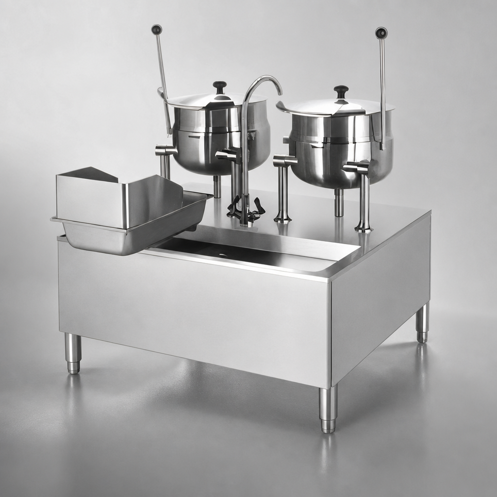Factory-Assembled Kettle/Stand Combination