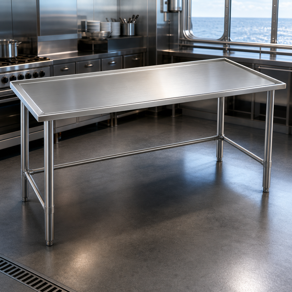 14 Gauge 300 Series Stainless Steel Top