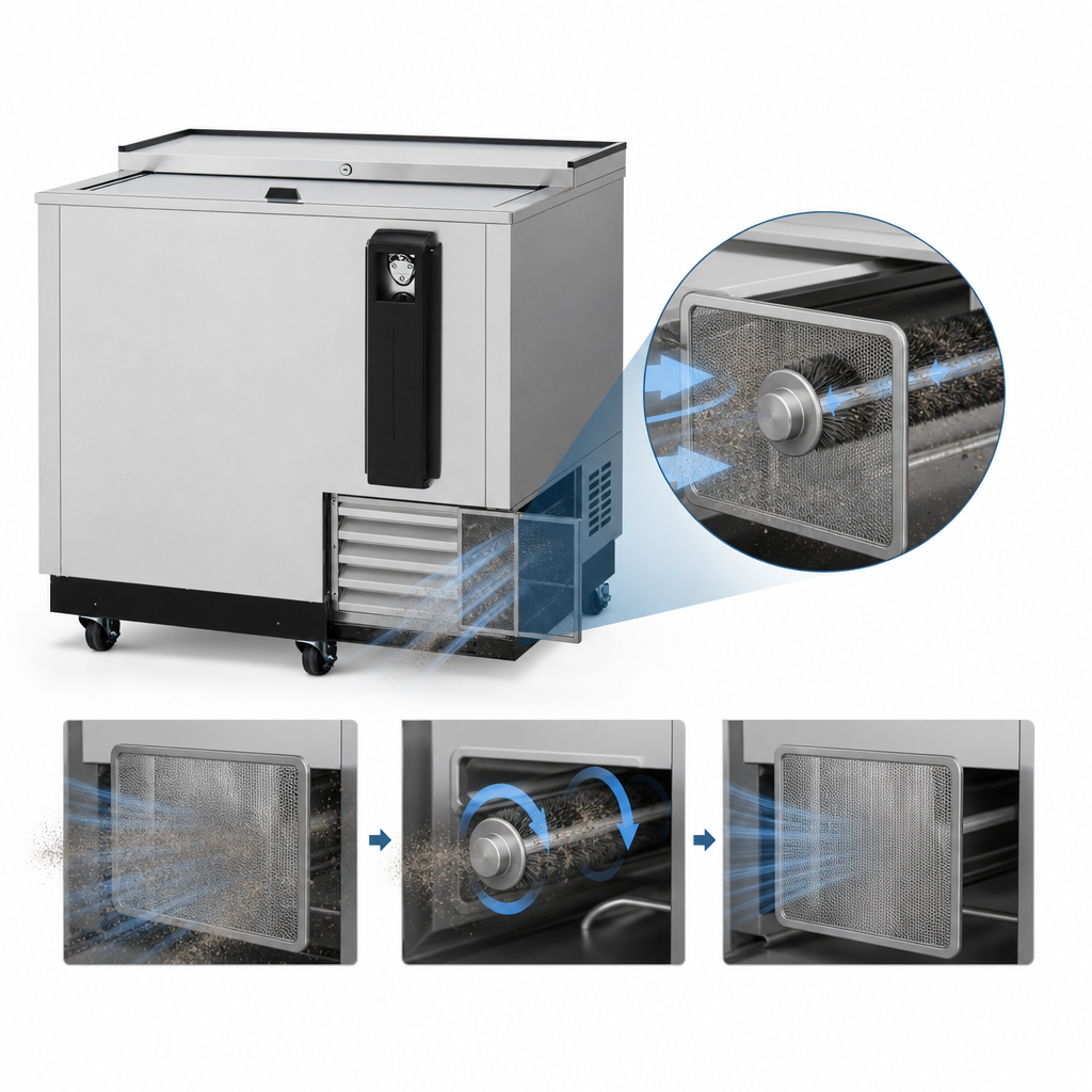 Self-Cleaning Condenser
