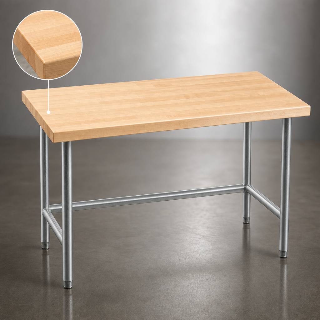 Laminated Hard Maple Top