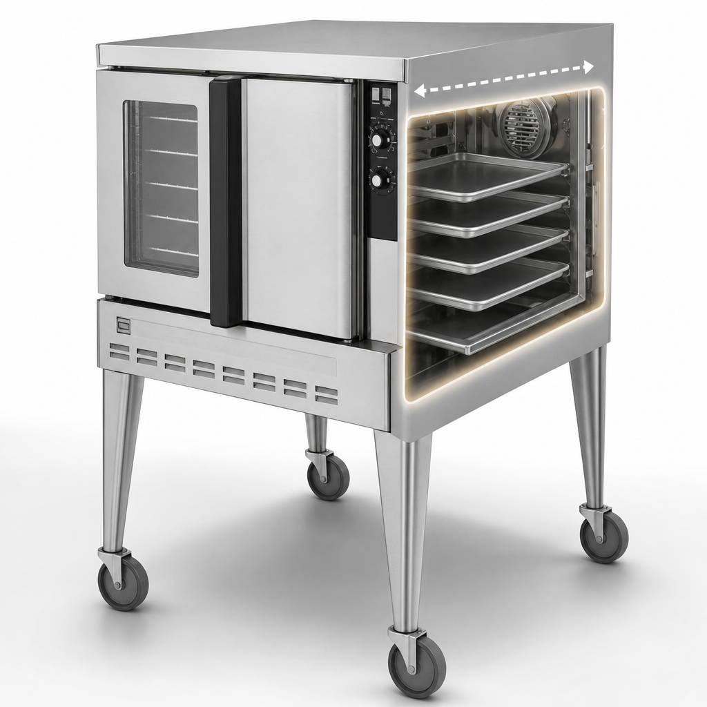 Bakery-Depth Single-Deck Design