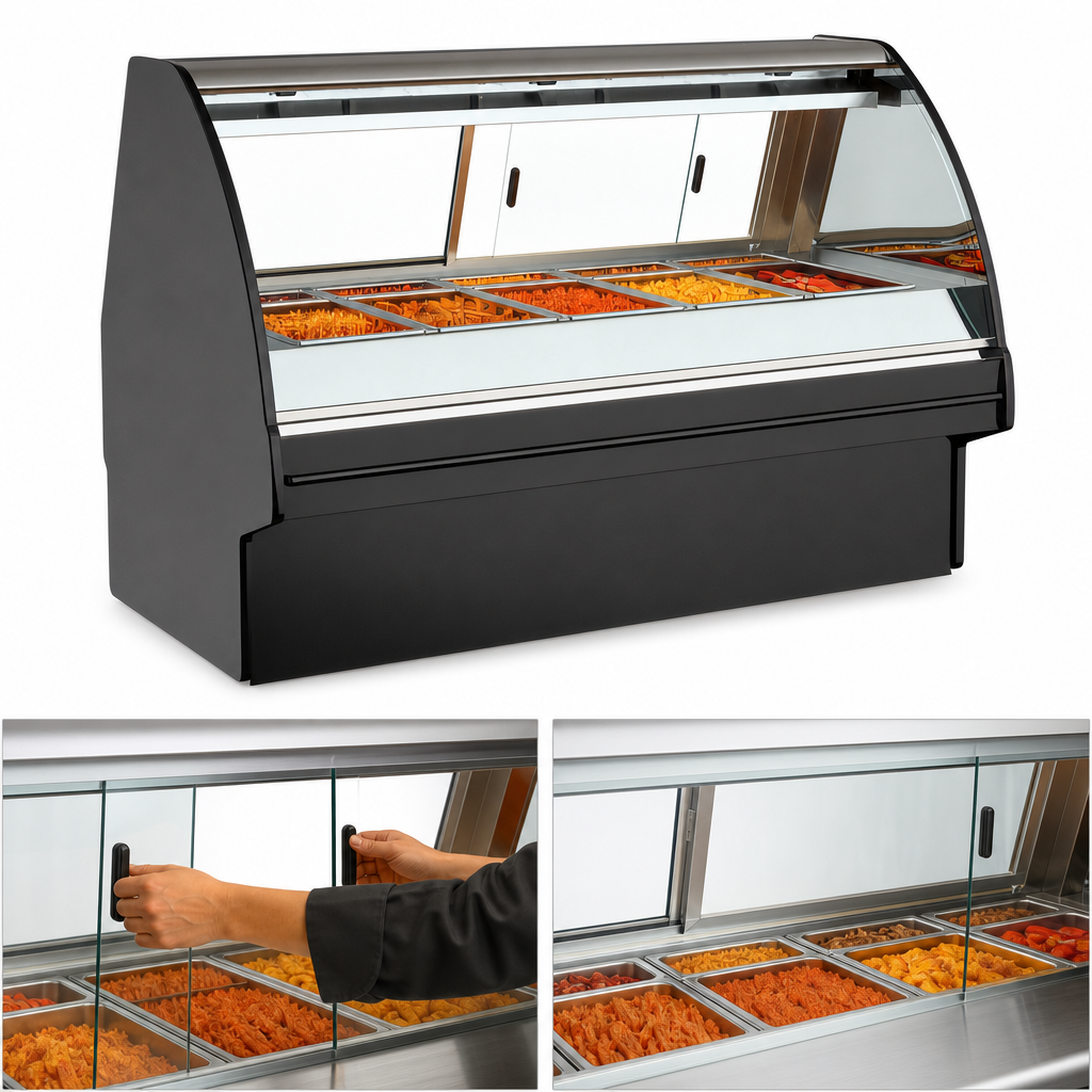 Clear Glass Rear Sliding Doors
