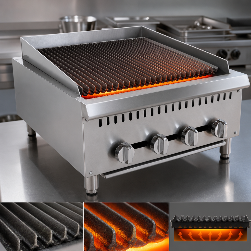 Heavy-Duty Cast Iron Radiants
