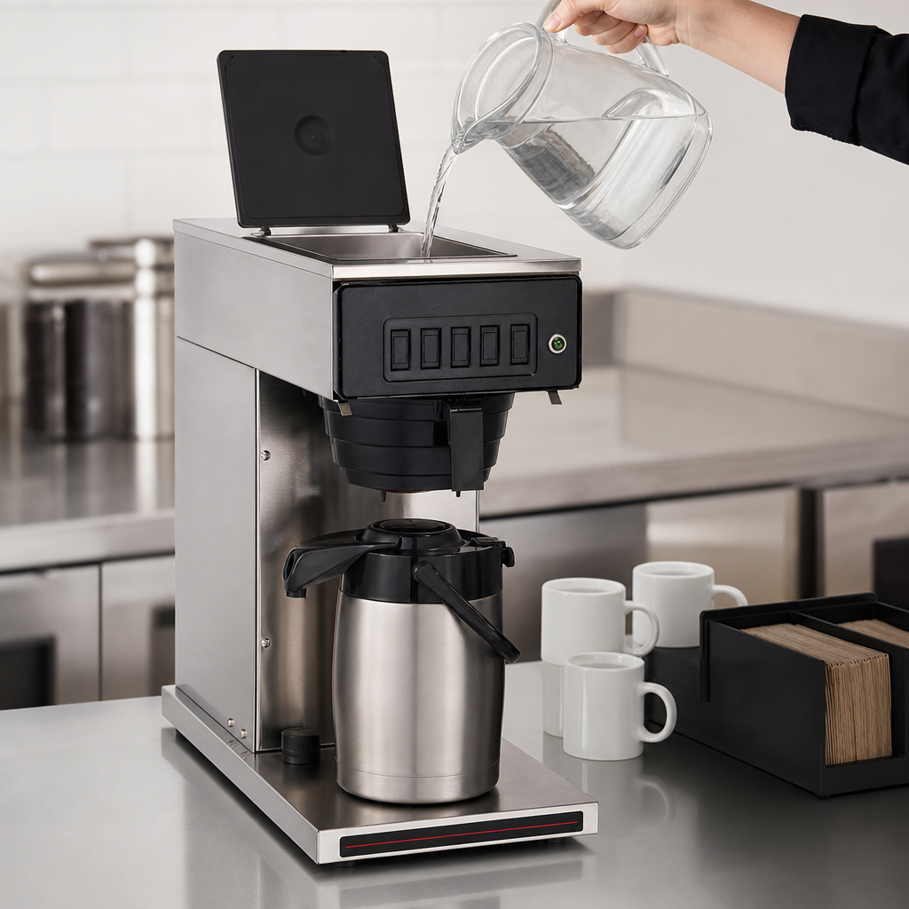 Pourover, Manual Fill Design