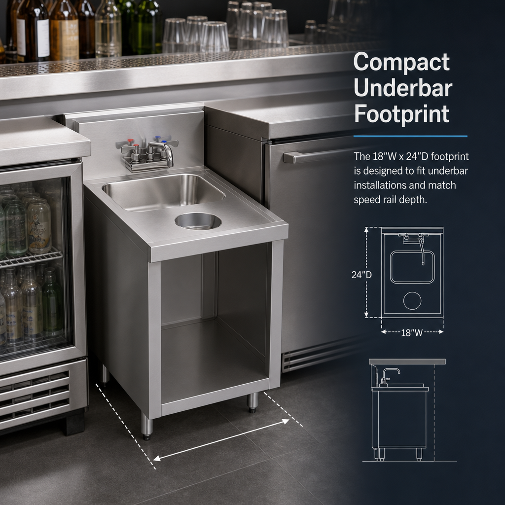 Compact Underbar Footprint