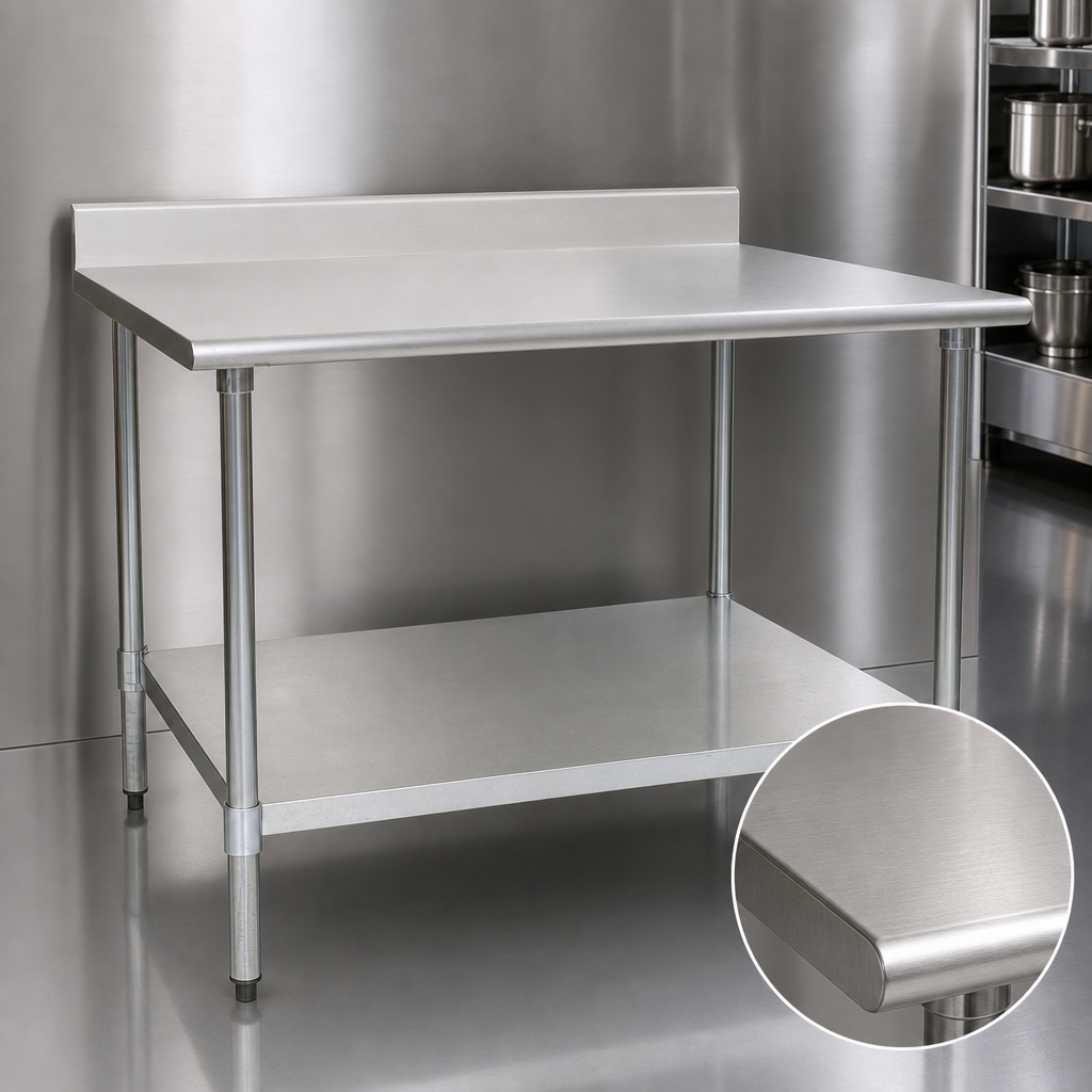 16 Gauge 300 Series Stainless Steel Top