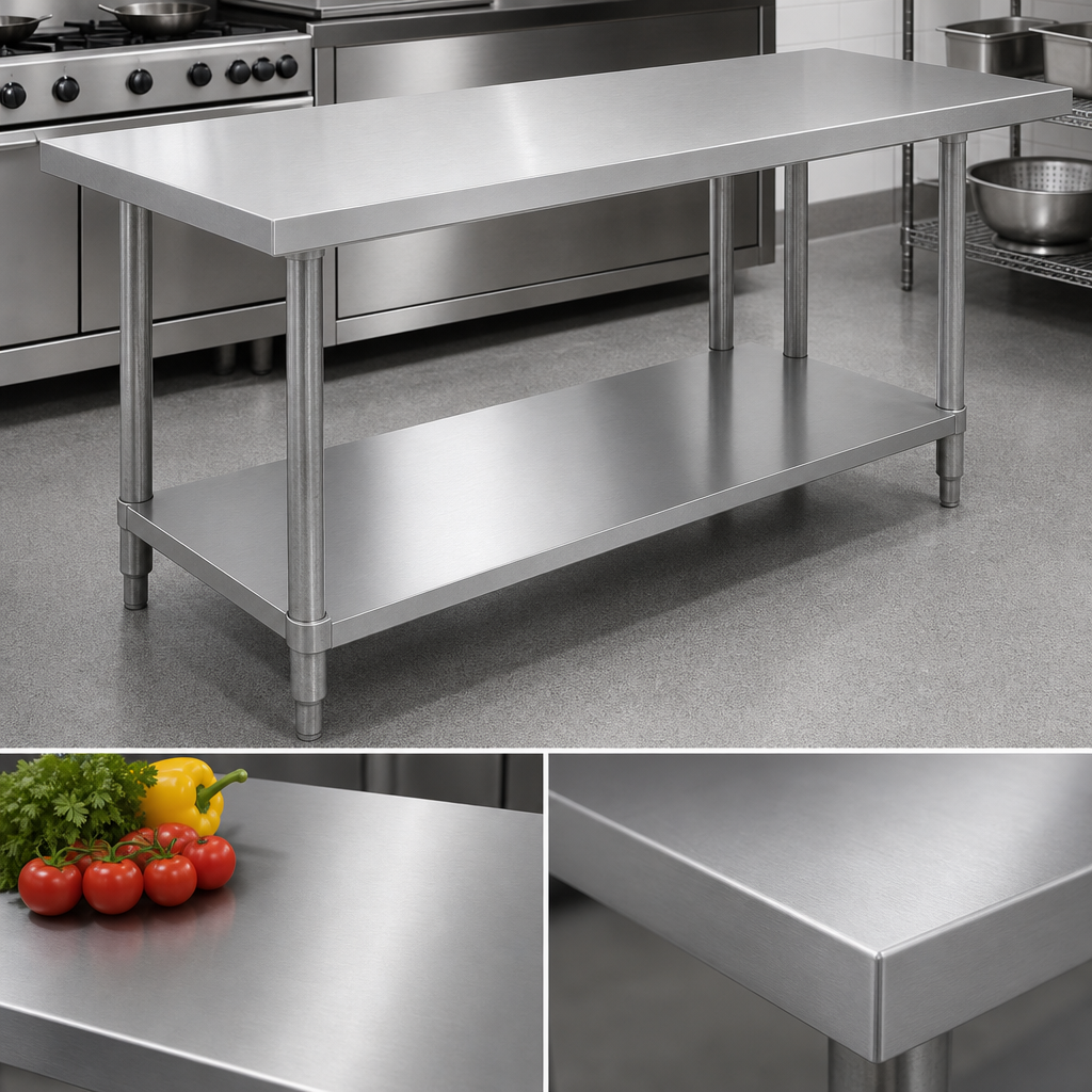 18-Gauge 430 Stainless Steel Top