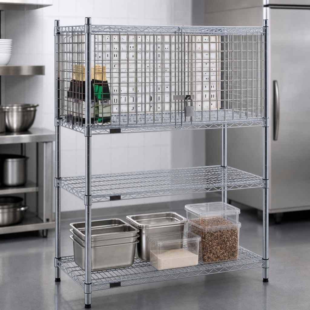 Lockable Enclosed Storage